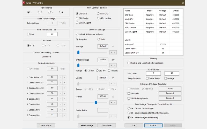 undervolt your CPU through clock speed