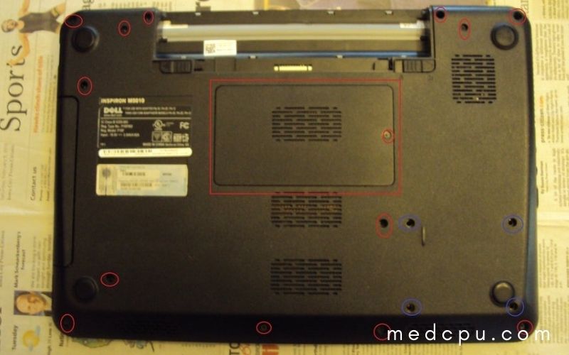 Remove Hard Drive Screws