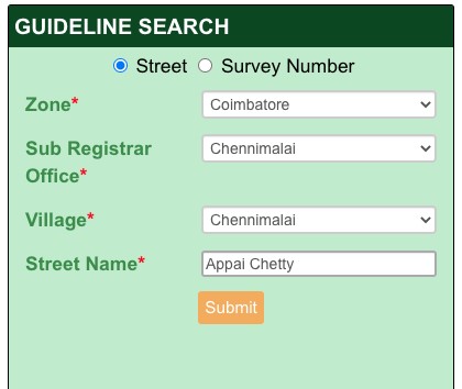 All about Guideline Value in Coimbatore