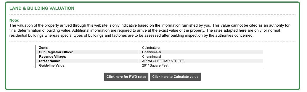 All about Guideline Value in Coimbatore