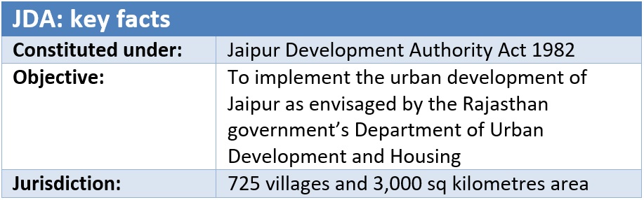 Jaipur Development Authority (JDA)