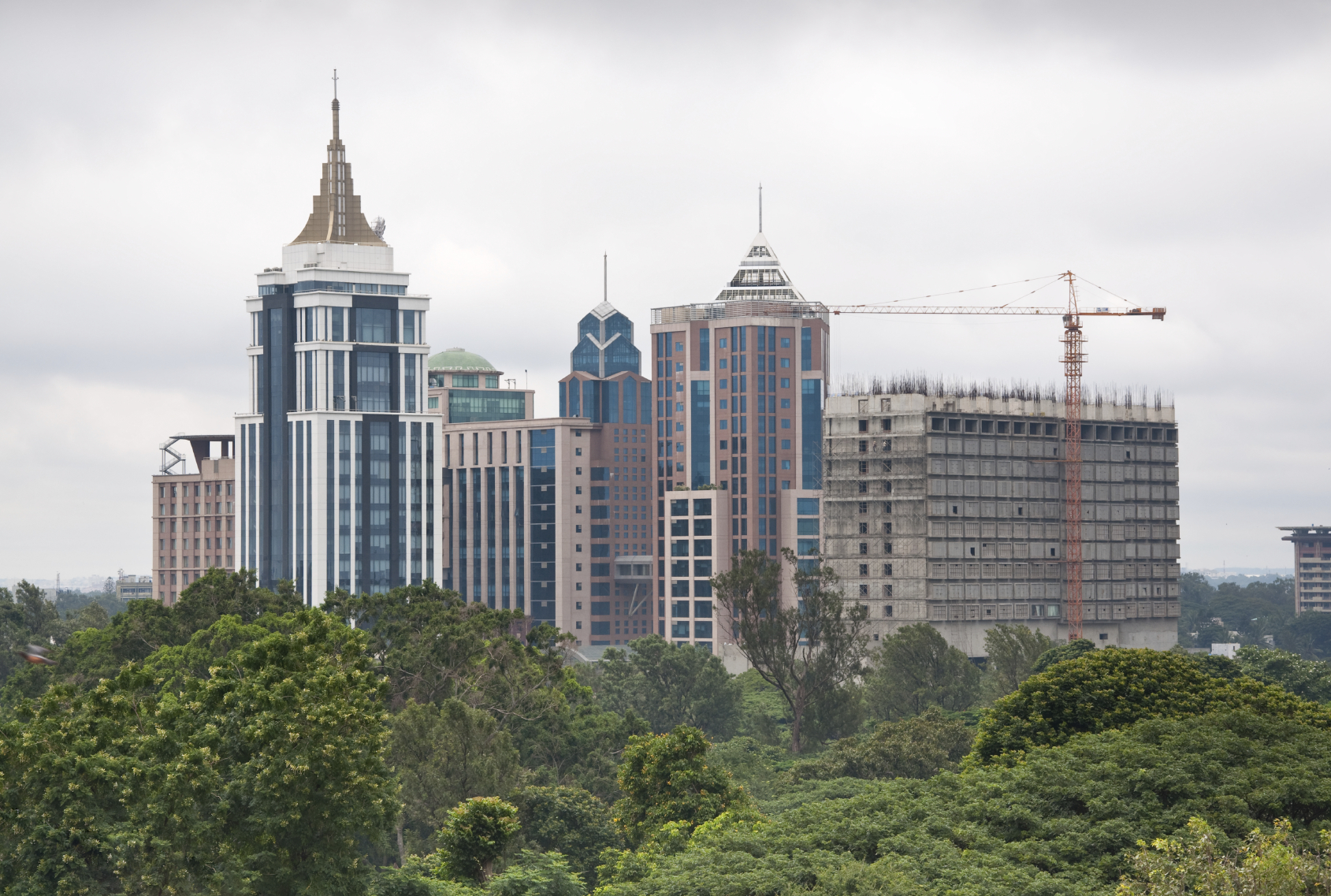 A view of downtown Bangalore