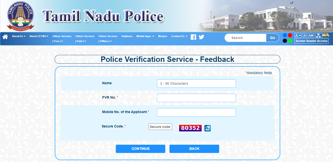 How to get tenant police verification done in Tamil Nadu