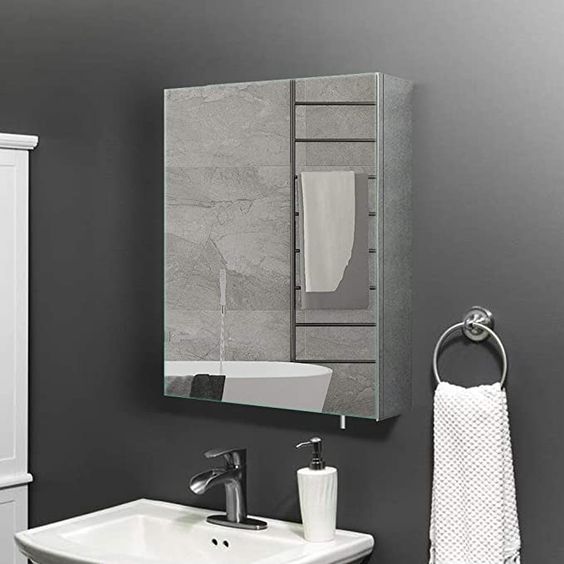 10 breathtaking bathroom mirror storage design 01