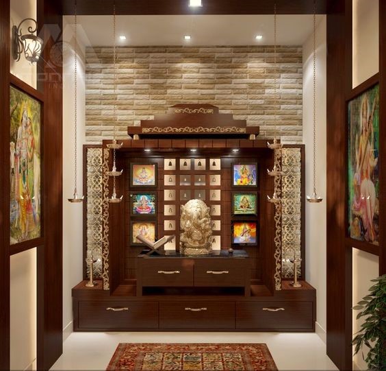 21 outstanding pooja room designs for Indian homes