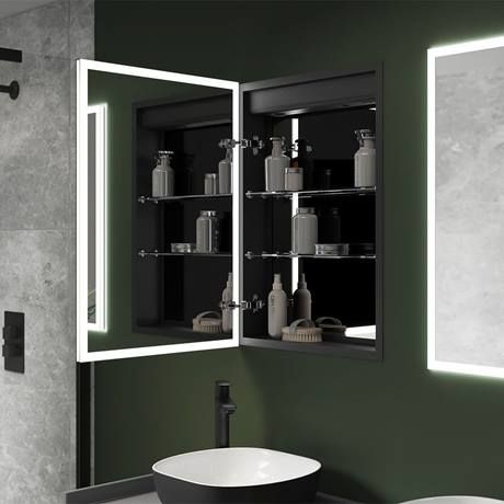 10 breathtaking bathroom mirror storage design 04