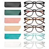 Stylish 6 Pack Reading Glasses...