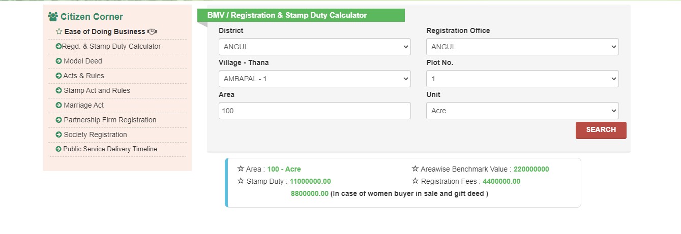 Inspector General of Registration Odisha