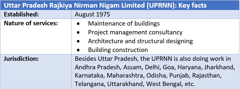 Uttar Pradesh Rajkiya Nirman Nigam Limited (UPRNN)