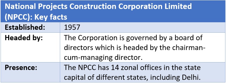 National Projects Construction Corporation Limited (NPCC)