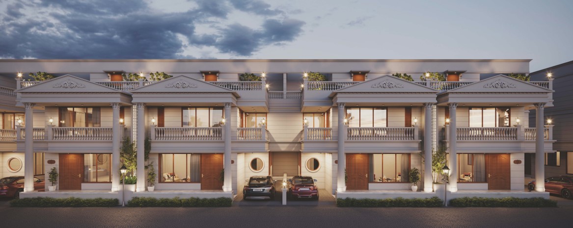 Exclusive and luxurious Roman-style villas now in Vadodara