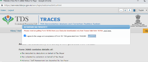 Form 26AS: How to view and download it on the TRACES portal?