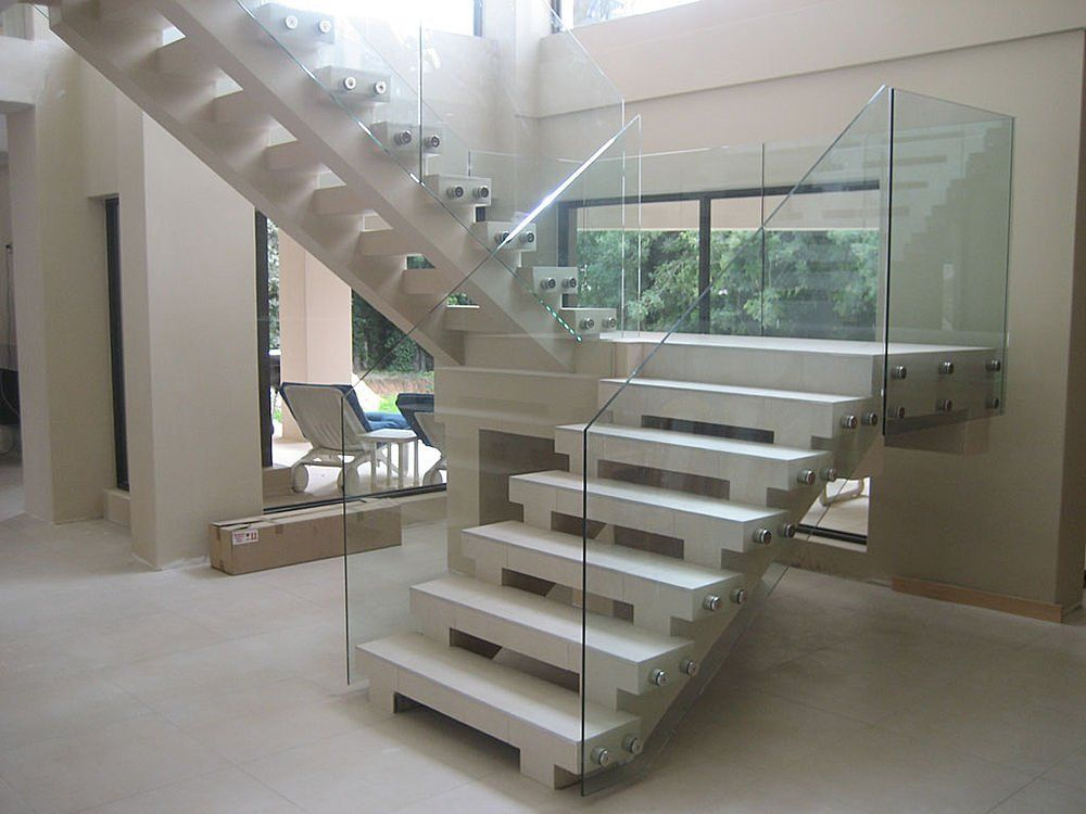 glass railing