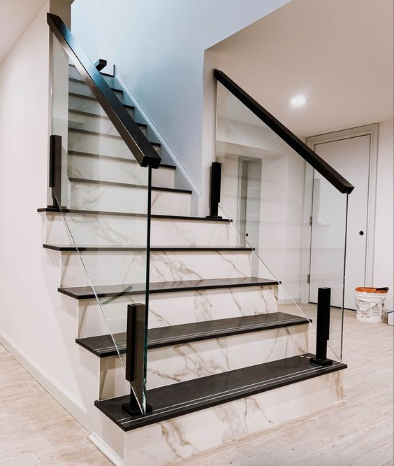 glass railing