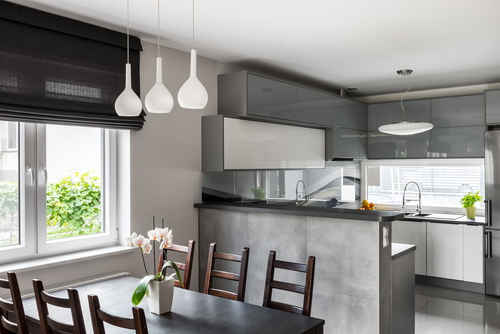 Grey kitchen design: Tips to use grey colour in modern kitchens