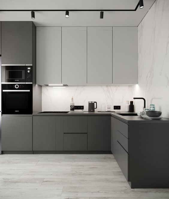 grey kitchen design tips to use grey colour in modern kitchens 07 1 grey kitchen design tips to use grey colour in modern kitchens 07 1