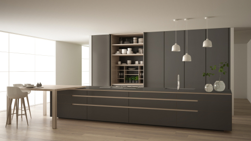 Grey kitchen design: Tips to use grey colour in modern kitchens