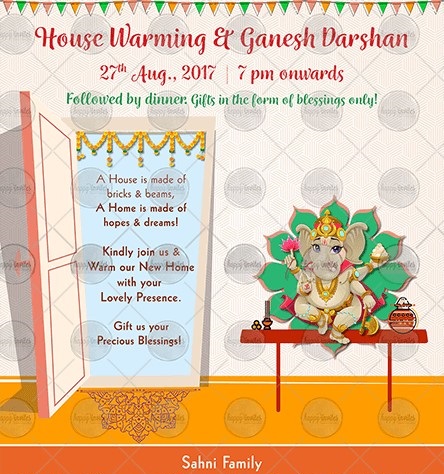 griha pravesh invitation card design ideas for you image 04 1 griha pravesh invitation card design ideas for you image 04 1