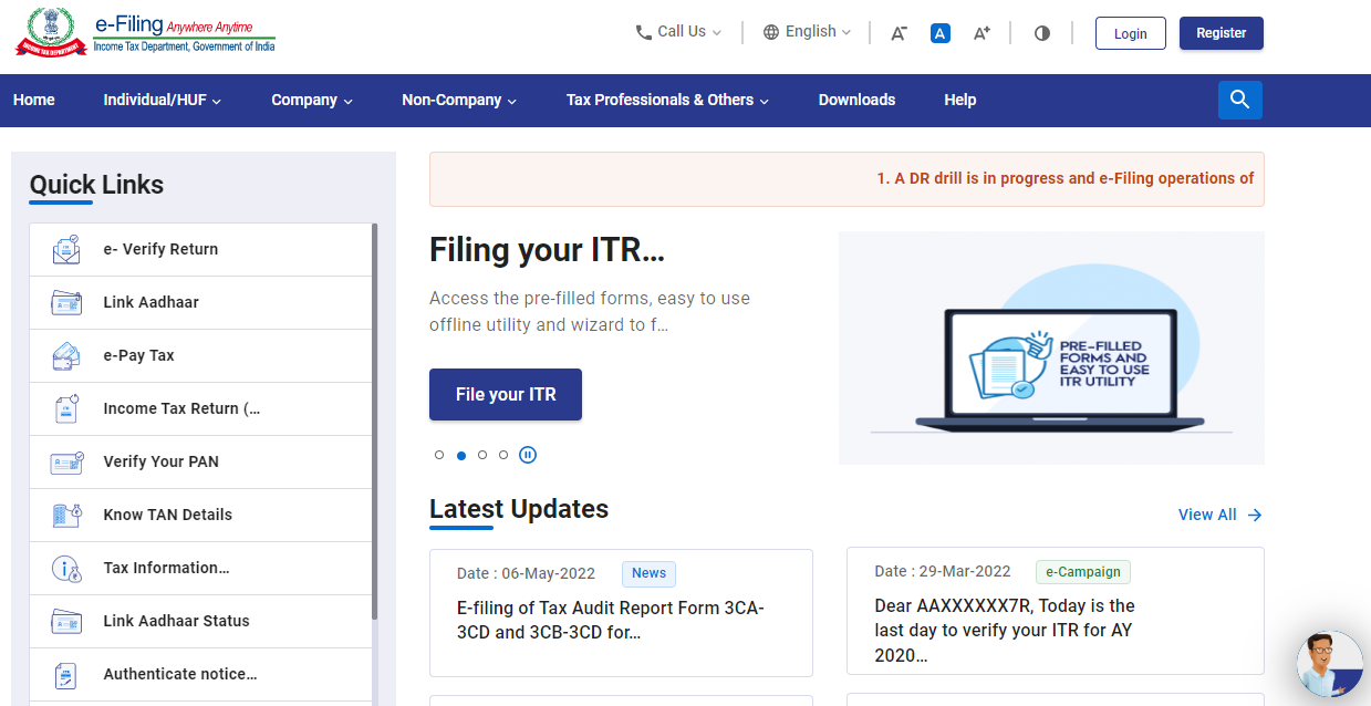 How to link income tax PAN card with Aadhar card online?