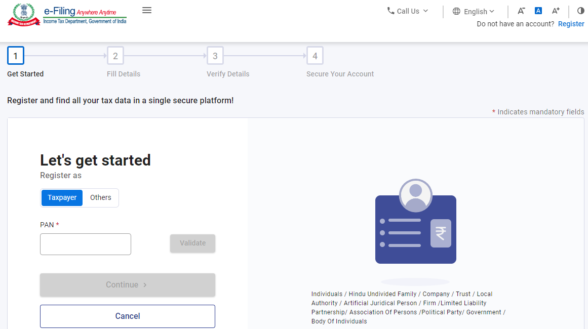 How to link income tax PAN card with Aadhar card online?