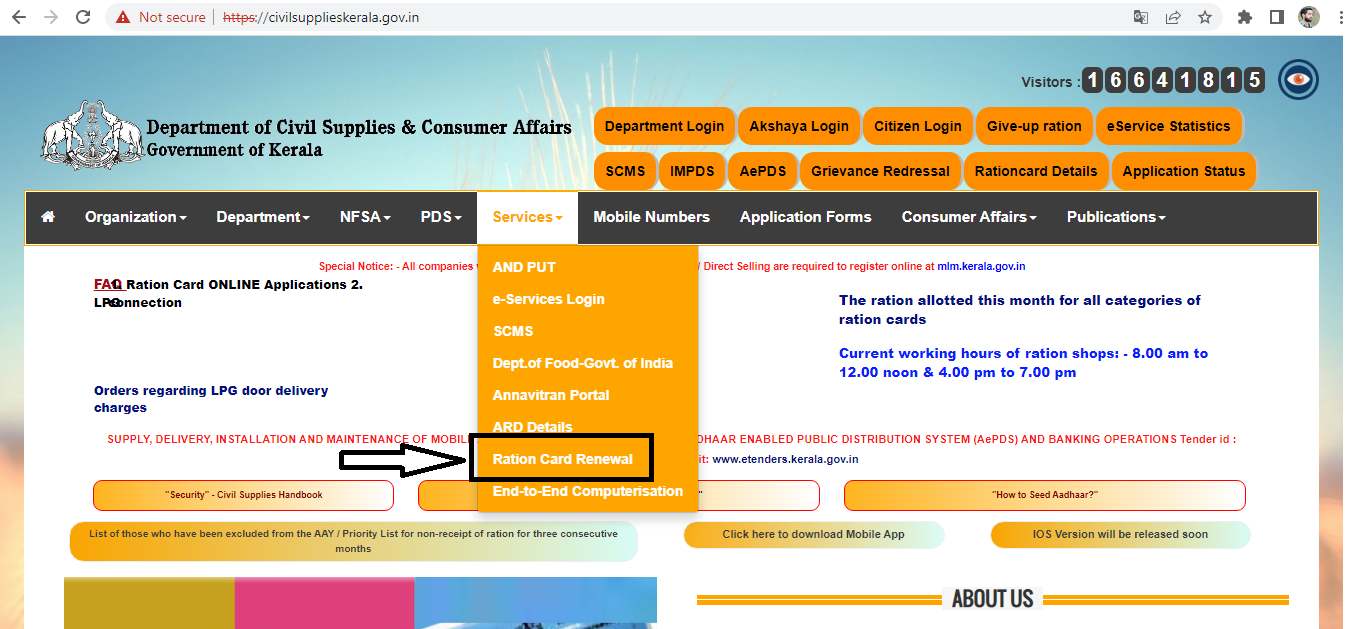 Kerala ration card: Renewal process 