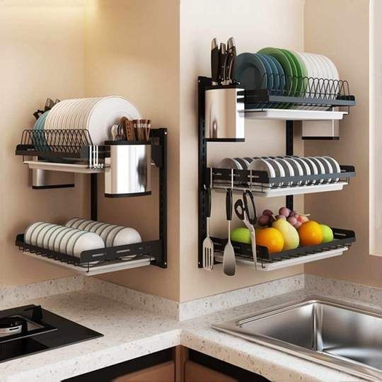 Kitchen steel rack designs: 7 ideas for your dream kitchen