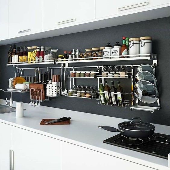 Kitchen steel rack designs: 7 ideas for your dream kitchen