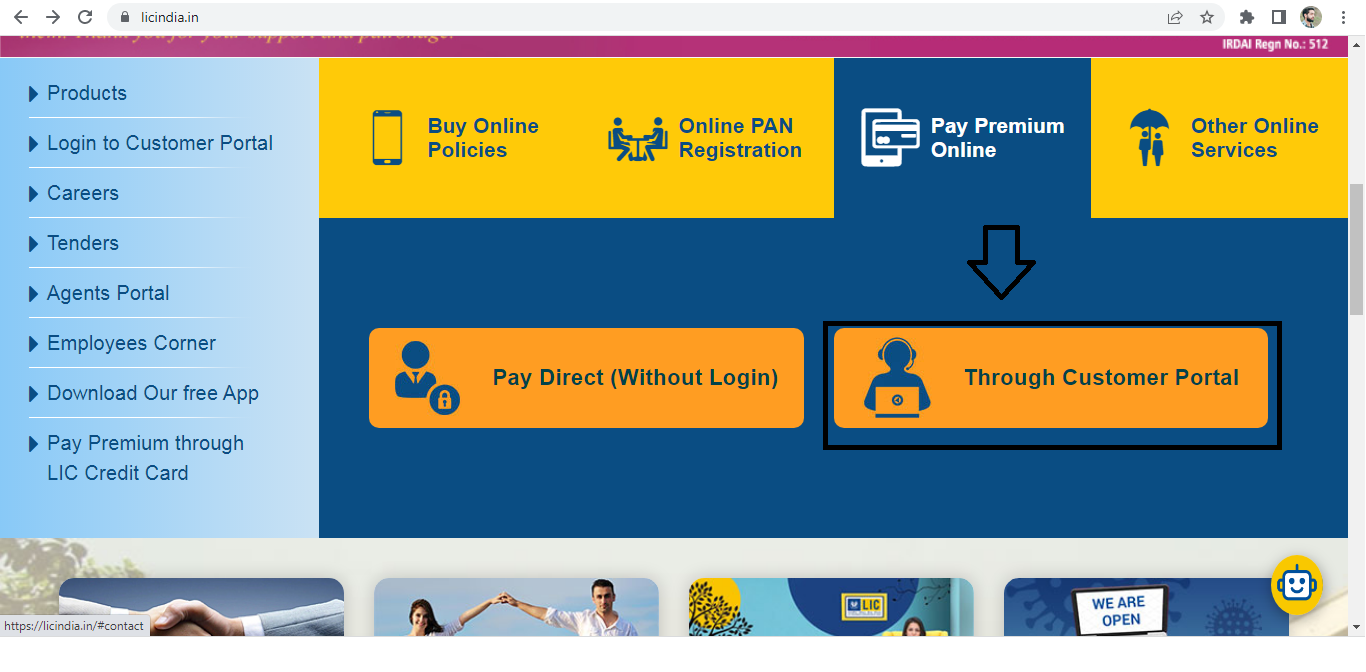 lic online payment2