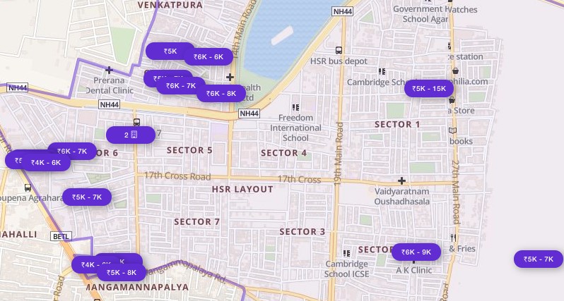 Looking for a PG in Bangalore? Check out these hotspots