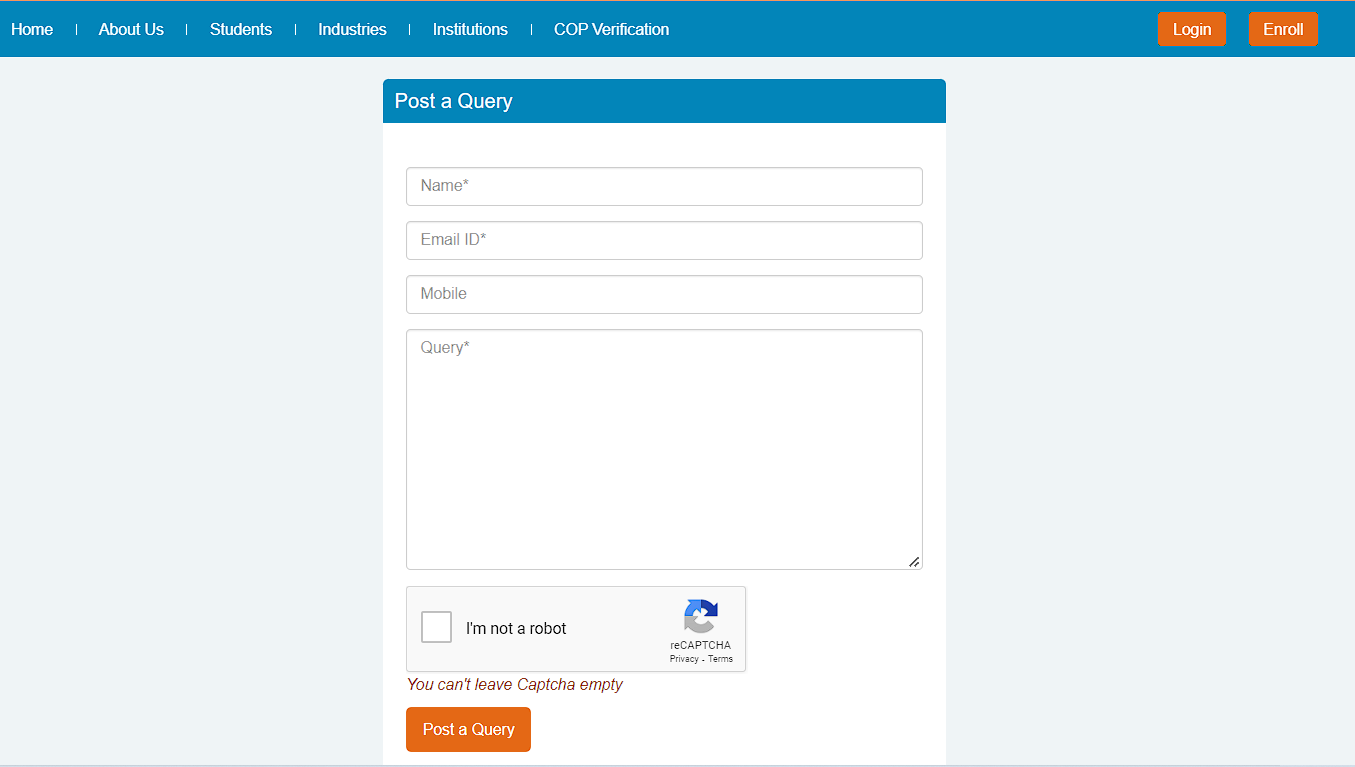 NATS Steps to post a query