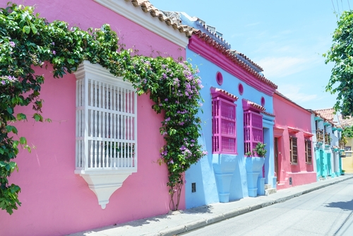 pink colour for house outside