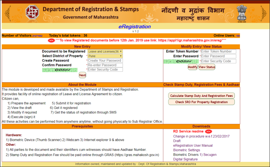 Property Registration Online In Pune