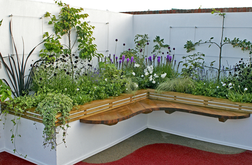 Rooftop garden design ideas