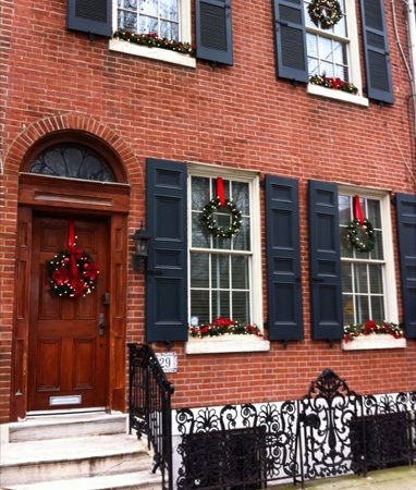 Federal row house design 