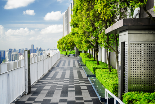 Terrace garden