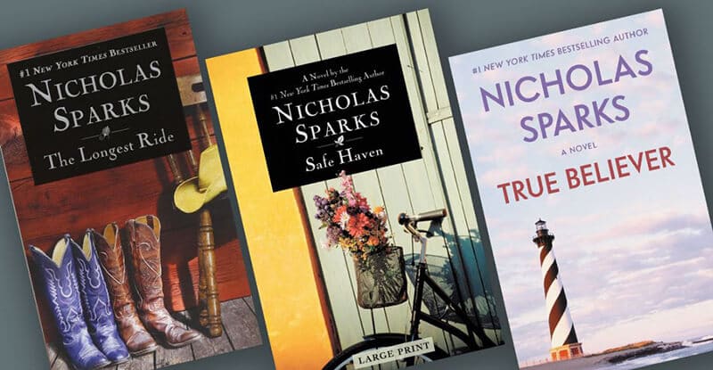 Top Rated Best Nicholas Sparks Books To Read