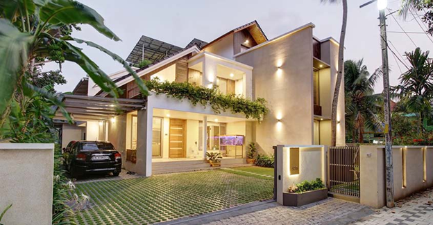 Tropical House Designs: Check these modern tropical houses in India