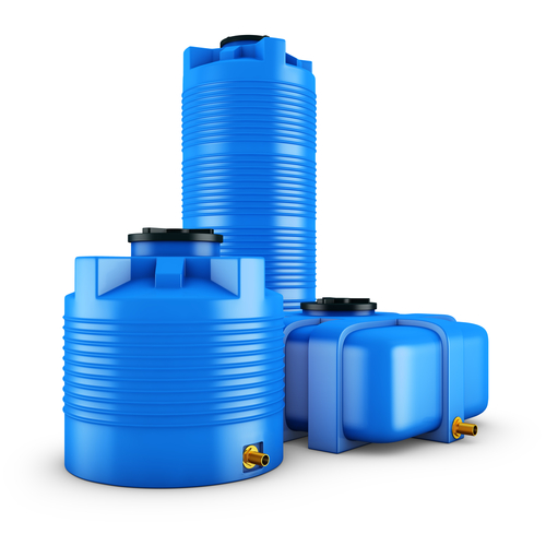 Plastic water tank for home