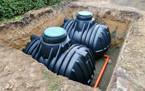 Underground water tank