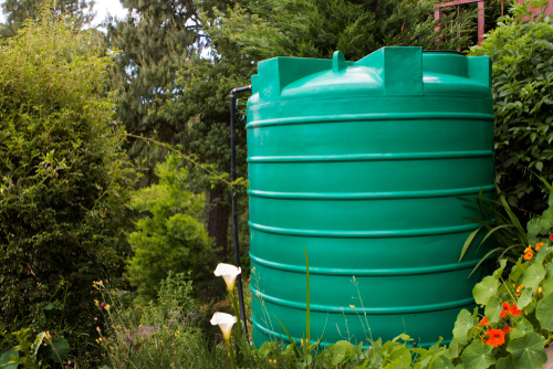 Water storage tank for house