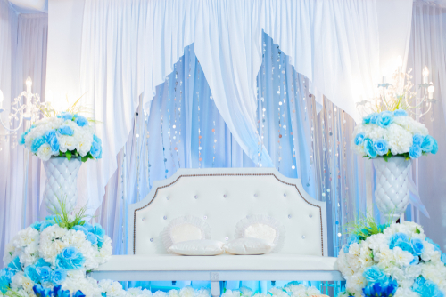 Wedding stage decoration theme