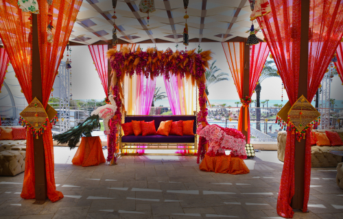 Wedding stage decoration theme