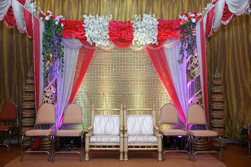 Wedding stage decoration theme