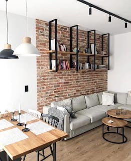 Cosy brick wall designs for your house