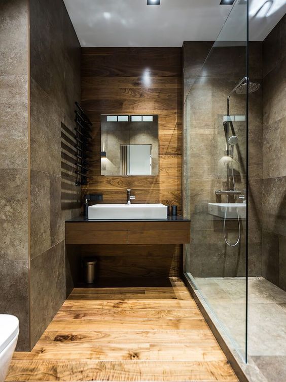 Wooden washbasin choices for your bathroom 05