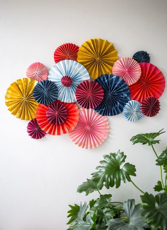 paper wall hanging