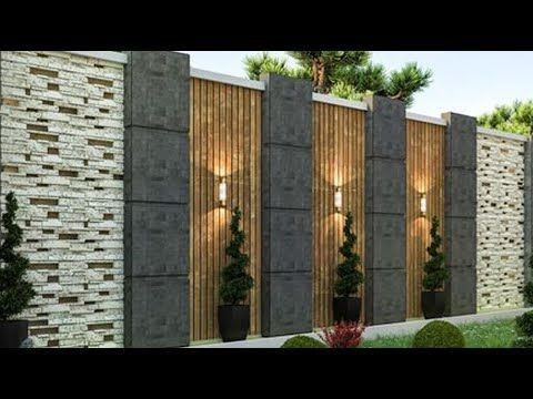 compound wall design ways to secure your home in style 16 compound wall design ways to secure your home in style 16