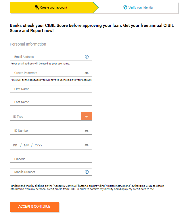 How to check CIBIL Score for free online using PAN number