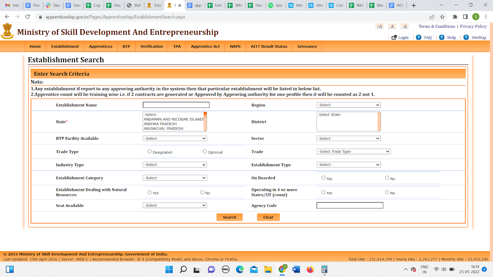 Steps to apply  for apprenticeship training