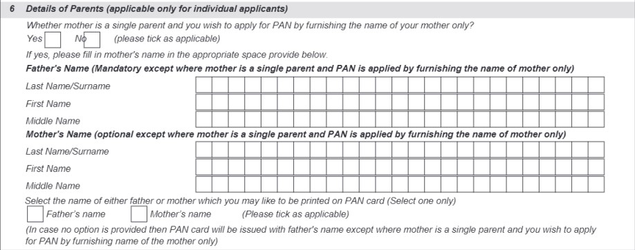 PAN card application form: All about Form 49A